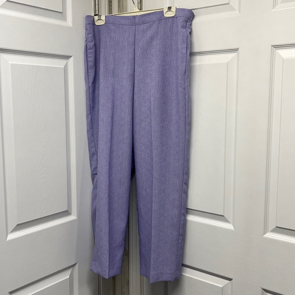 Alfred Dunner IRIS Classic Fit Pants NWT Size 14